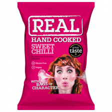 Real Chips, Sweet Chili, 35 g.
