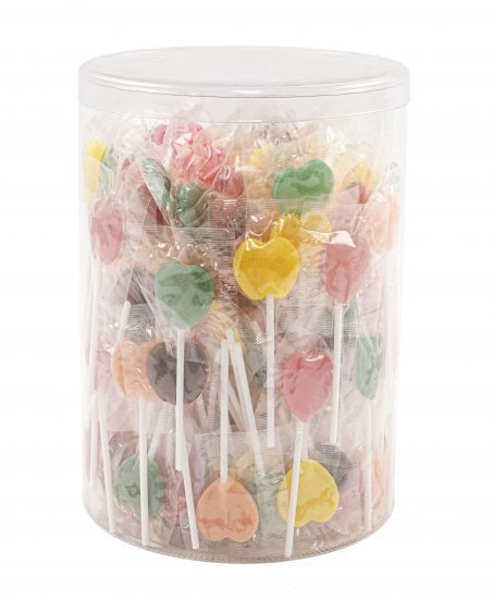 Hjerteslikkepinde slikkepind, 1000 g.