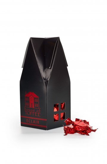 House of toffee, Røde karameller (Eclair chokolade), 100 g.