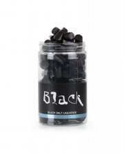 Black Liquorice dåse, Salt lakrids,  270 g.