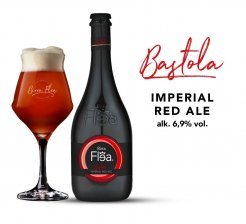 Birra Flea, Bastola, Imperial Red, 6,9%, 33 cl. (Rød)