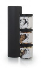 Gaveæske m/3 stk. Silverheart dåse.