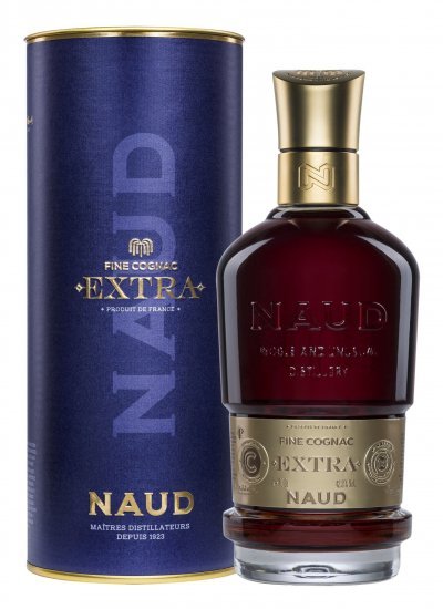 French Naud, Extra fine cognac, 42,3%, 70 cl.