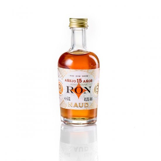 French Naud, 15 års rom Panama, 41,3%, 5 cl.