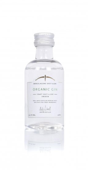 *Bergslagens, Organic gin, 45,7%, 5 cl.