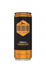 *Goldberg - 33 cl. dåse VODKA & MARACUJA 10%