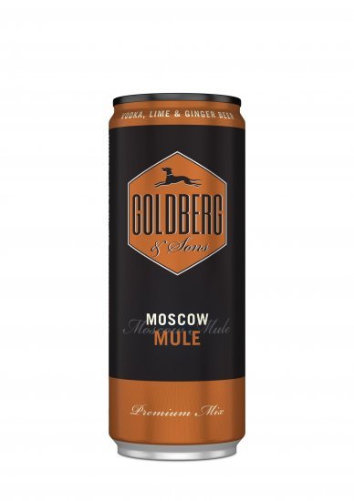 *Goldberg - 33 cl. dåse MOSCOW MULE 10%