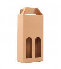 Kartonæske Natur til 2 flasker (Stående)