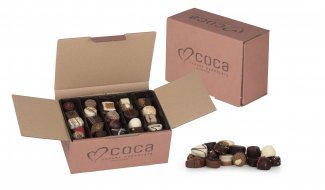 Restaurant pakke, Fyldt luksus chokolade ass, 1000 g.