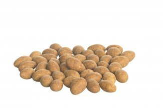 Bulk, Mandler m/ hvid chokolade & lakridspulver, 1000 g.