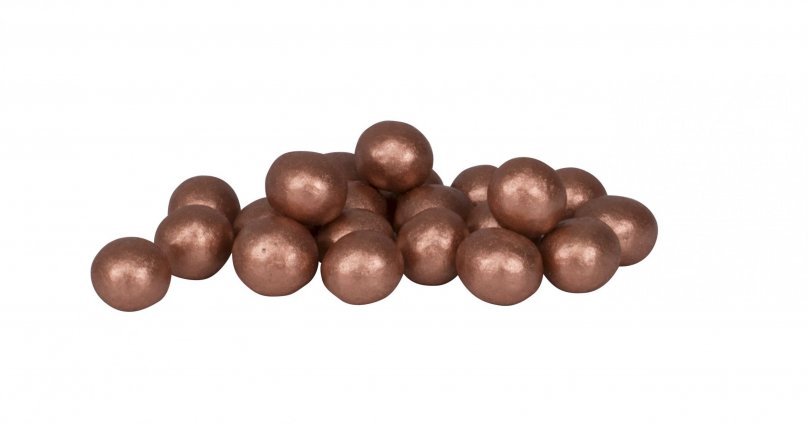 Bulk, Lakridskugler m/salt lakrids, mælke chokolade & karamel (Bronze), 1000 g