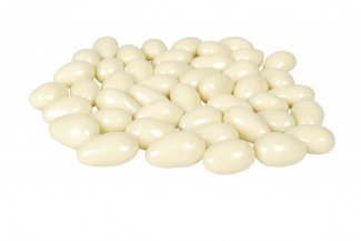 Bulk, Mandler m/ hvid chokolade, 1000 g.