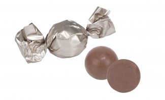 Bulk, Champagne chokolade balls, m/ Karamel (15 g. pr. stk.)