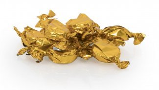 Bulk, Guld karameller (Coffee), 1000 g.