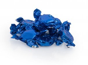 Bulk, Blå karameller, (Cream), 1000 g.