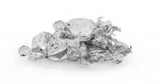 Bulk, Sølv Karameller (Butter), 1000 g.