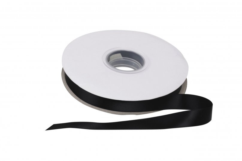 Sort bånd på rulle (46 m. pr. rulle)