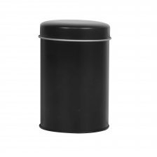 Sort Tindåse (H 100 mm, Ø 65 mm.)