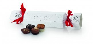 Hvid Jule-/Nytårsknallert - 300 gr. Luksus