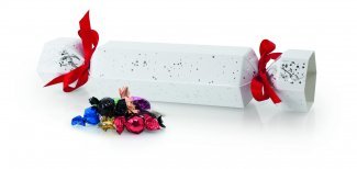 Hvid Jule-/Nytårsknallert - 300 gr. Mixede balls