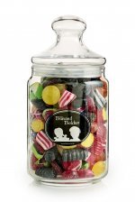 Glas, Blåvand Bolcher Mix, 750 g.