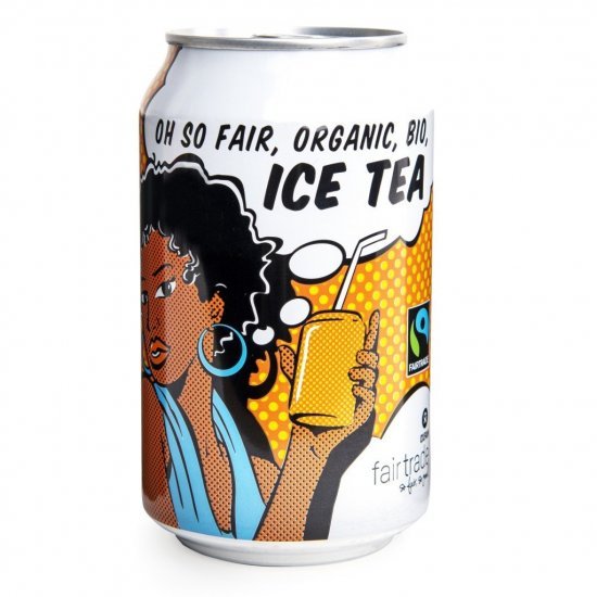 Oxfam, Økologisk Ice Tea, 33 cl.