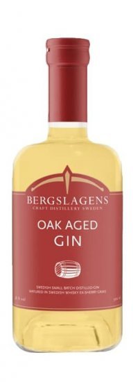 *Bergslagens, Oak Gin, 48%, 50 cl.