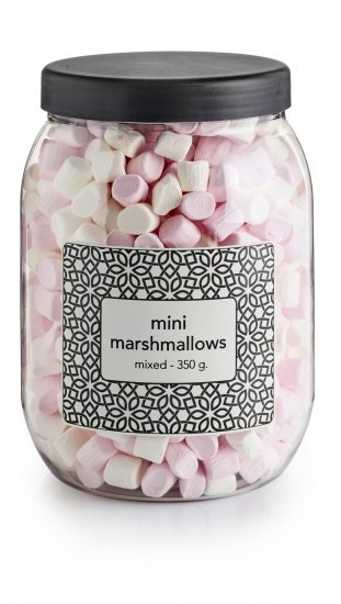 Dåse, Mini marshmallow, 350 g.