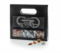 Sort taske, Nødder, 270 g.