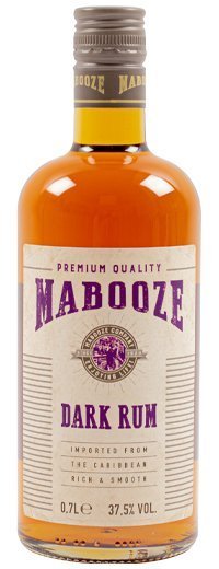Mabooze, Dark rom, 37,5%, 70 cl.