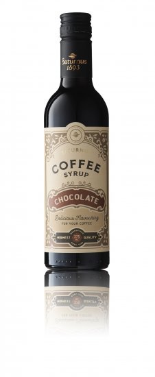 Saturnus kaffesirup, Chokolade, 375 ml.