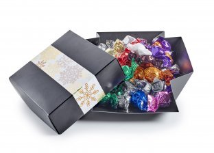 Mega Lav Surprisebox, Chokoladekugler,  500 g.