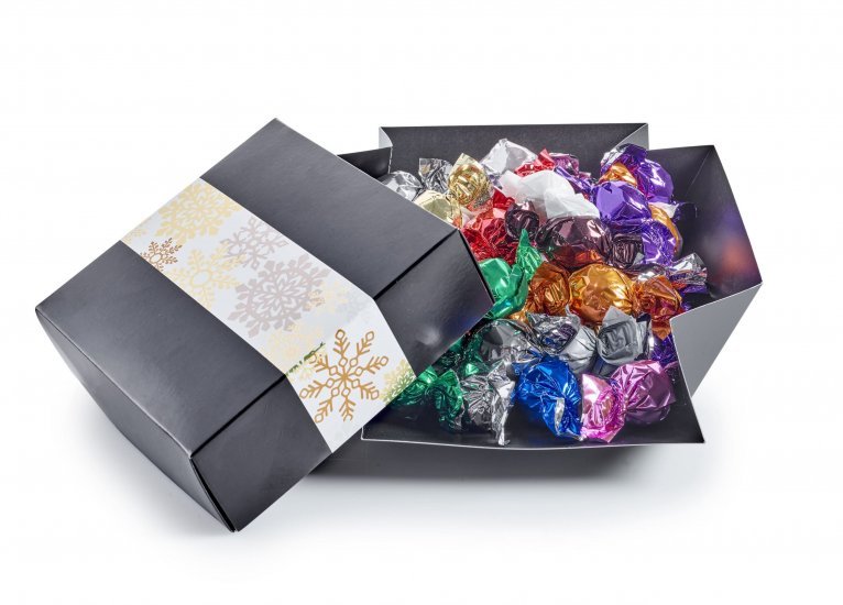 Mega Lav Surprisebox, Chokoladekugler,  500 g.