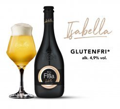 Birra Flea, Isabella, Golden Ale Glutenfri, 4,9%, 33 cl. (Hvid)