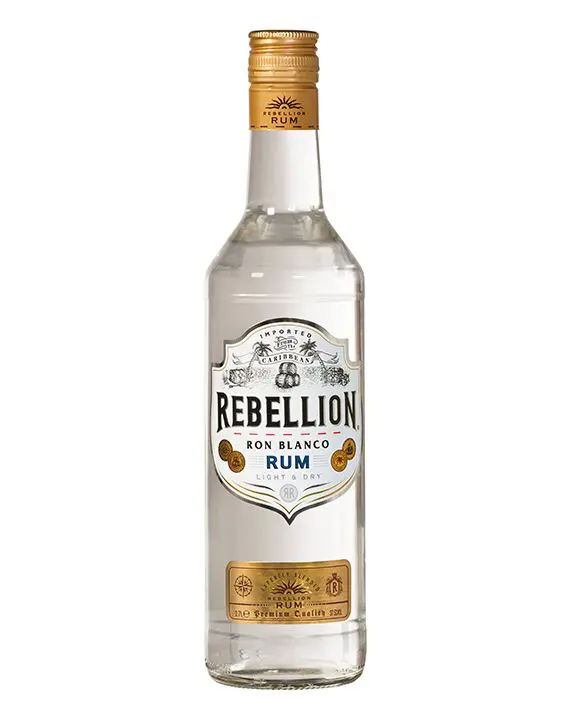 Rebellion, White Rum, 37,5%, 70 cl.