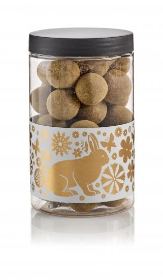 Bøtte, Dansk Lakridskugle m/Lakridspulver, 250 g.