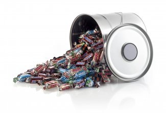 Kundegaven Mars Miniature Mix 1800g - Sølv