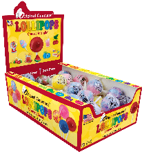 *Gourmet Lollies 48 stk. display kasse (31 g. pr. stk.)