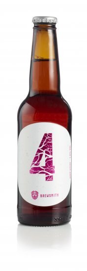 Brewsmith, No. 4, Mørk hvedeøl, 5,8%, 33 cl.