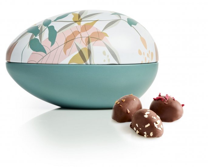 Metalæg Green Leaves, Økologiske Marcipanæg, 170 g.