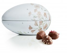 Metalæg Pink Flowers, Økologisk Marcipanæg, 170 g.