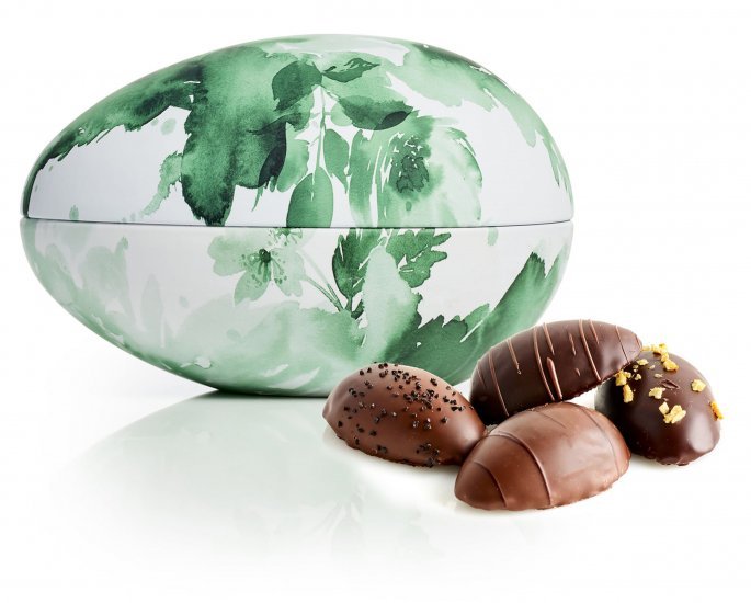 Metalæg Grøn Blomst, Marcipanæg (7 stk. flowpack), 140 g.