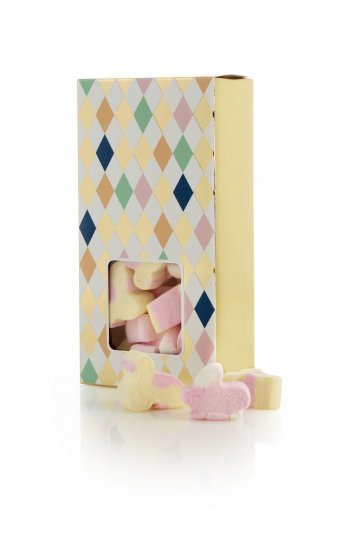 Harlekin Lukket Æske, Påskeskum, 50 g.