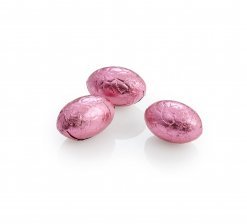 Påske Bulk - 1000 g. Pralinéæg - Pink (5 g. stk.)