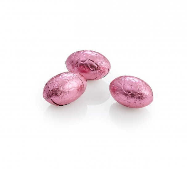 Påske Bulk - 1000 g. Pralinéæg - Pink (5 g. stk.)