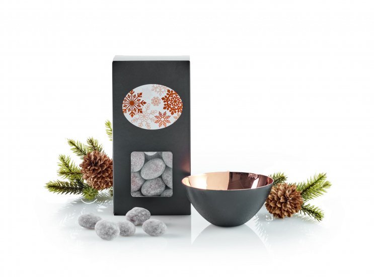 Chokolade & Krenit skål 8 Kobber - 2025