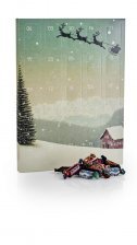 Santa Julekalender, Mars Miniature Mix, 265 g.