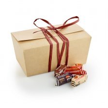 Brun ballotin, Økologiske Fudge Mix, 650 g.