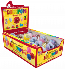 Gourmet Lollies 48 stk. display kasse (31 g. pr. stk.)