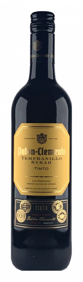 *Tempranillo Syrah Tinto, 2023, Patón Clemente